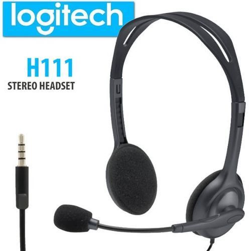 Logitech H111 USB Headset With Clear Chat & Noise-Canceling Microphone Item | Buy Logitech H111 USB Headset With Clear Chat & Noise-Canceling Microphone | SPOP Enterprise Global